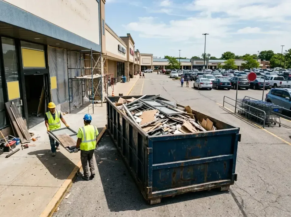 retail-store-renovation-debris-003 — frequently asked questions, Roll-off Dumpster Rentals in Trail Creek, IN